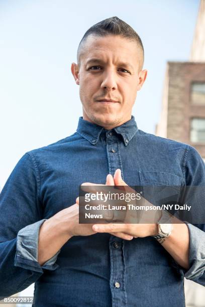 Actor Theo Rossi is photographed for NY Daily News on October 6, 2016 at Comic Con in New York City. CREDIT MUST READ: Laura Thompson/New York Daily...