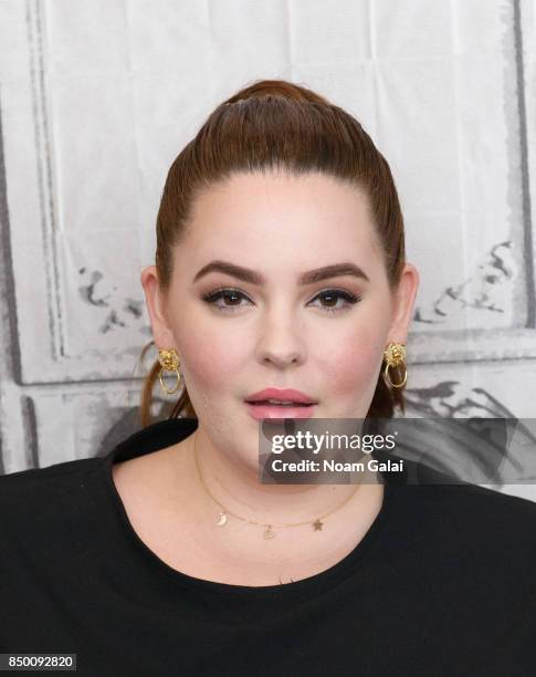 Tess Holliday visits Build Series to discuss her new book "The Not So Subtle Art Of Being A Fat Girl: Loving The Skin You're In" at Build Studio on...