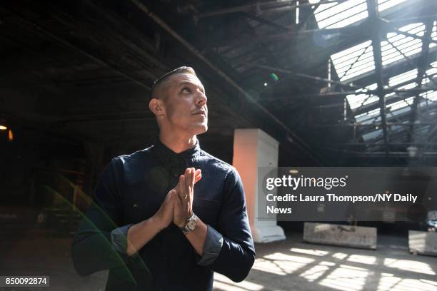 Actor Theo Rossi is photographed for NY Daily News on October 6, 2016 at Comic Con in New York City. CREDIT MUST READ: Laura Thompson/New York Daily...