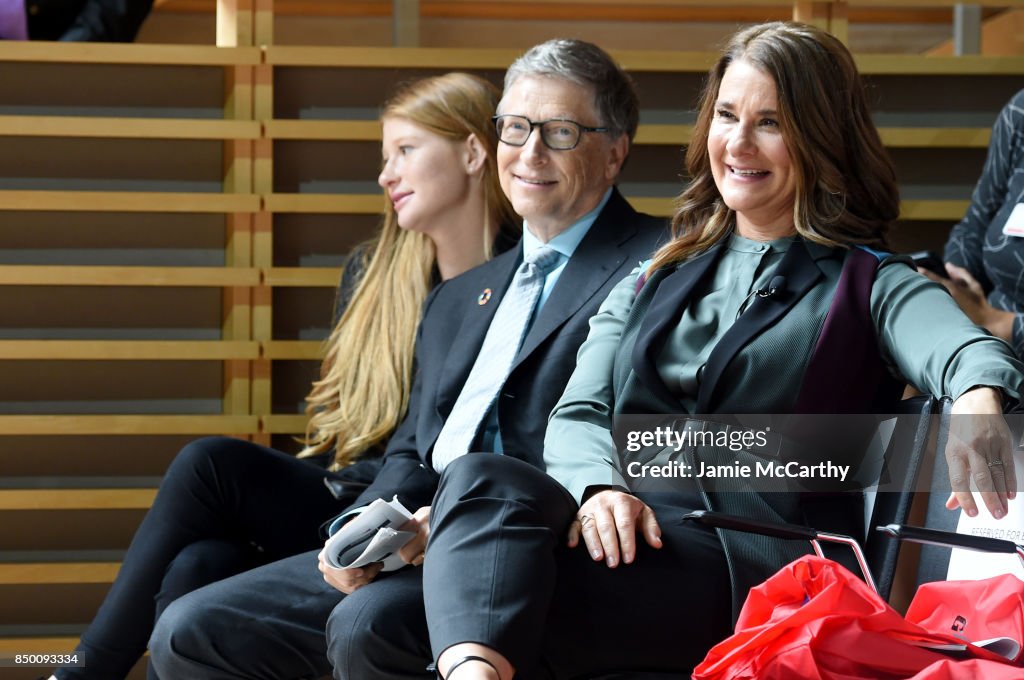 Phoebe Adele Gates, Bill Gates, and Melinda Gates attend the... News ...
