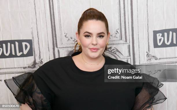 Tess Holliday visits Build Series to discuss her new book "The Not So Subtle Art Of Being A Fat Girl: Loving The Skin You're In" at Build Studio on...