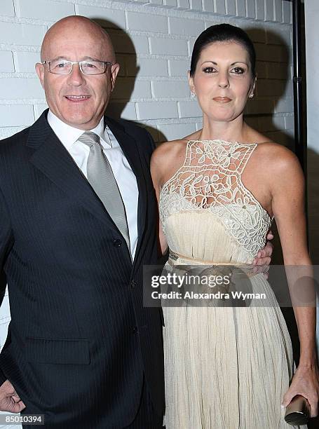 Kim and Sally Ledger arrive at the 2009 Australian Academy Awards Nominee Party at the Chateau Marmont on February 19, 2009 in West Hollywood,...