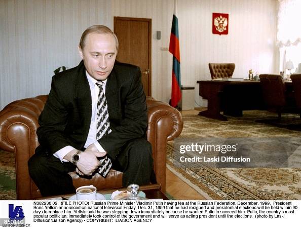 Putin Tea Or Window Russian Prime Minister Vladimir Putin having tea at the Russian... News ...