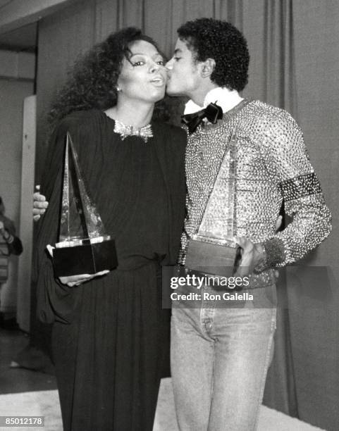 Michael Jackson and Diana Ross