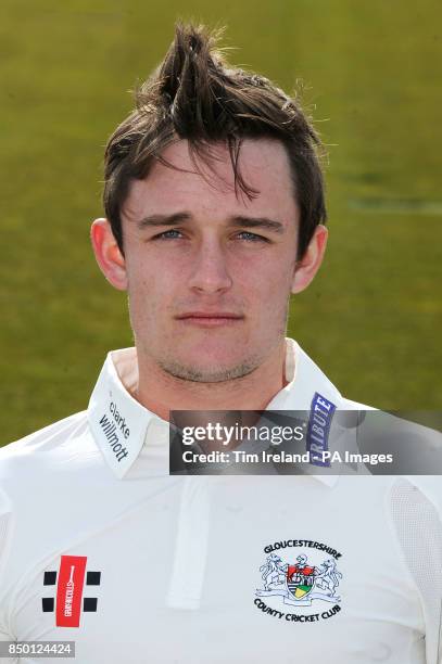 Gloucestershire County Cricket Club's Gareth Roderick during the photo call at The County Ground, Bristol. PRESS ASSOCIATION Photo. Picture date:...