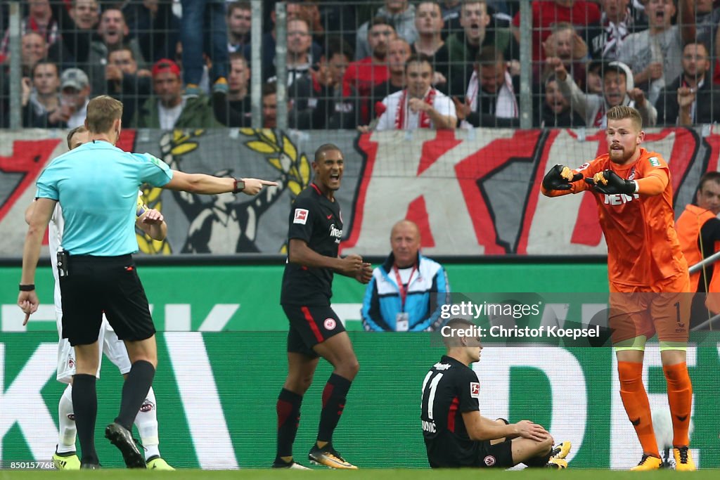 1. FC Koeln v Eintracht Frankfurt - Bundesliga