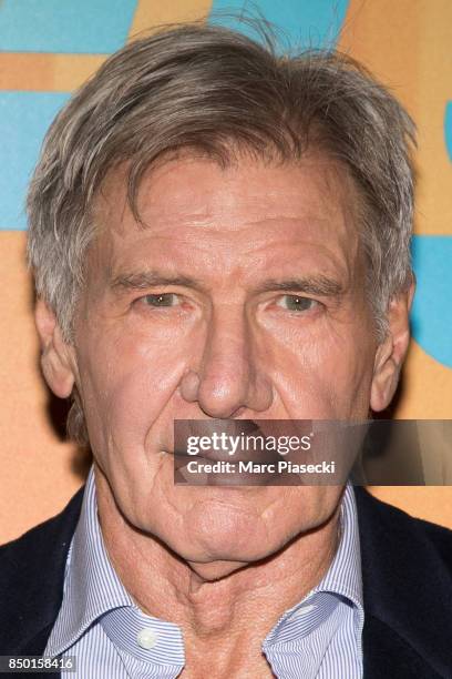 Actor Harrison Ford attends the 'Blade Runner 2049' photocall at Hotel Le Bristol on September 20, 2017 in Paris, France.