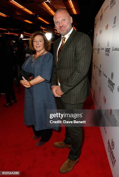 Annabelle Apsion and guest attend the Raindance Film Festival Opening Gala screening of "Oh Lucy!" at Vue Leicester Square on September 20, 2017 in...