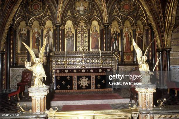 The Chapel of St Mary Undercroft, The Crypt Chapel, of the House of Commons.