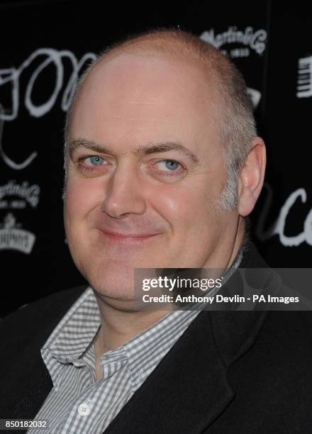 Dara O'Briain attending the opening night of Once at the Phoenix Theatre, London.