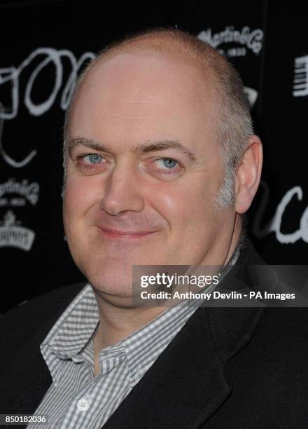 Dara O'Briain attending the opening night of Once at the Phoenix Theatre, London.