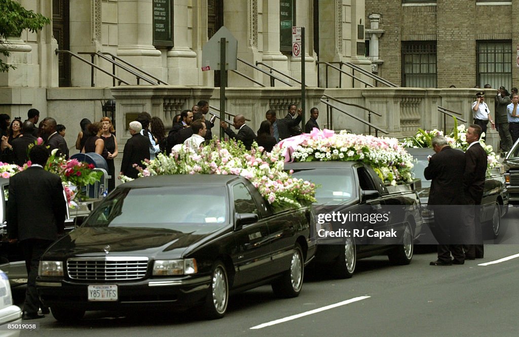 Funeral for Singer-Actress Aaliyah