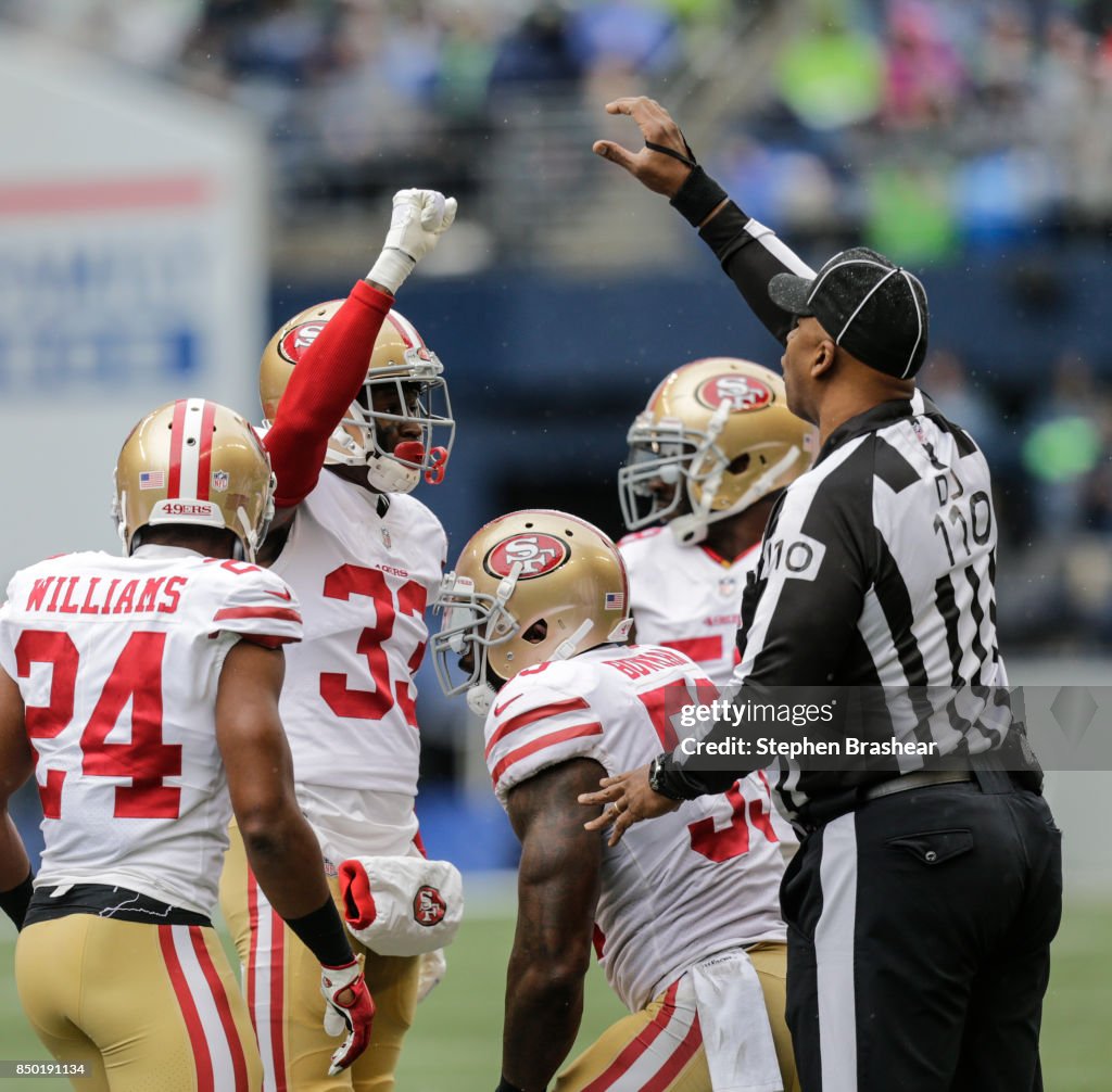 San Francisco 49ers v Seattle Seahawks