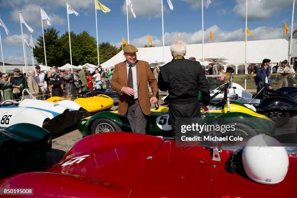 9th: Derek Hood, , of JD Classics at Goodwood on September 9th 2017 in Chichester, England.