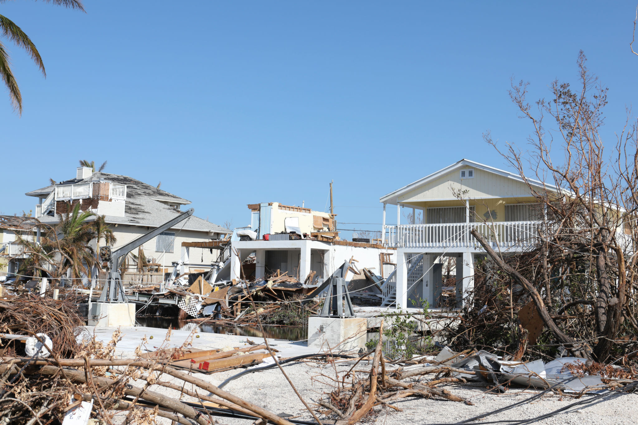 Ramrod Key in Florida Keys after Hurricane Irma and possible tornado Ramrod Key in Florida Keys after Hurricane Irma and possible tornado