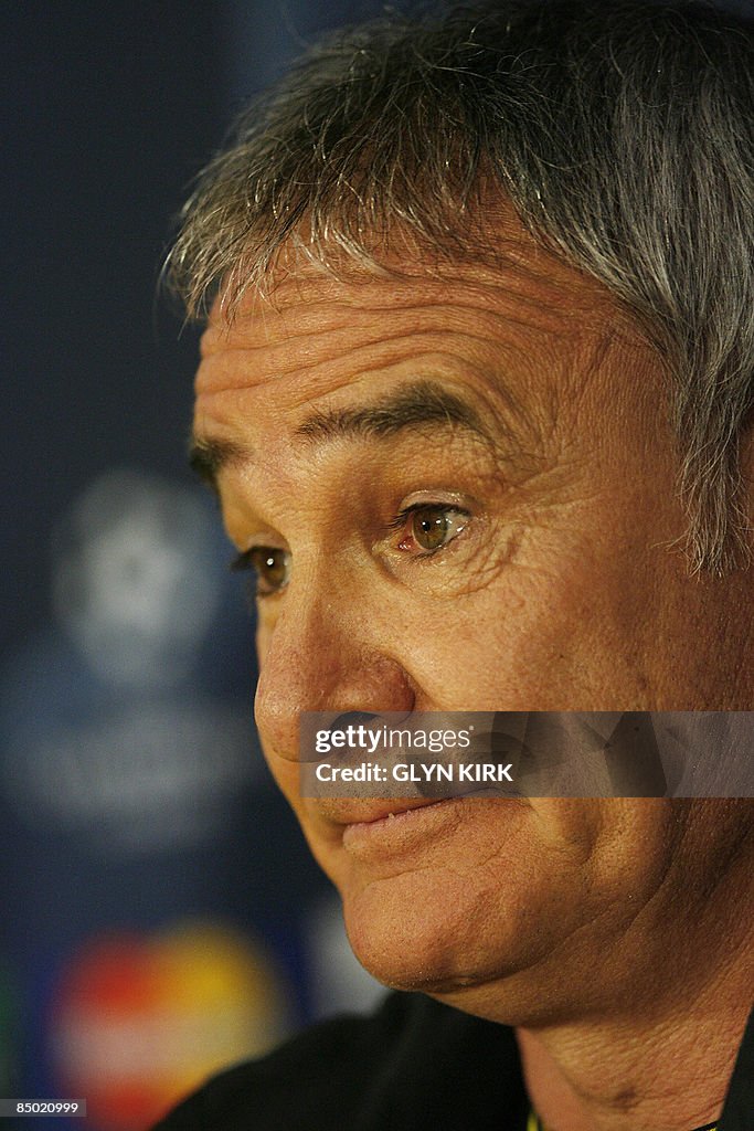 Juventus head coach Claudio Ranieri give