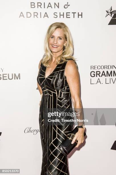 Carolyn Powers attends the 2017 GRAMMY Museum Gala Honoring David Foster at The Novo by Microsoft on September 19, 2017 in Los Angeles, California.