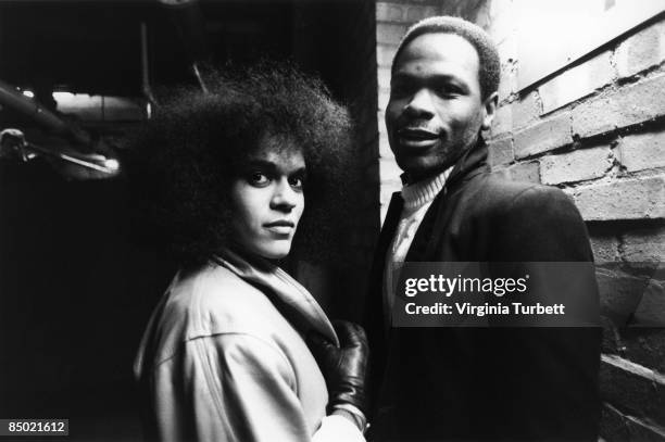 Photo of SELECTER; Pauline Black and Arthur 'Gaps' Hendrickson