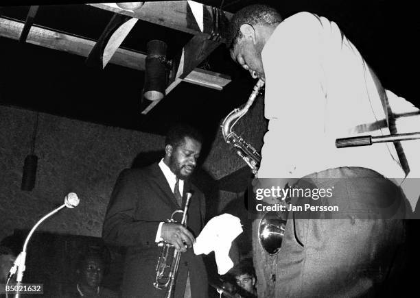 Photo of Donald Byrd 11; Donald Byrd & Dexter Gordon Jazzhouse Montmartre Copenhagen 1965