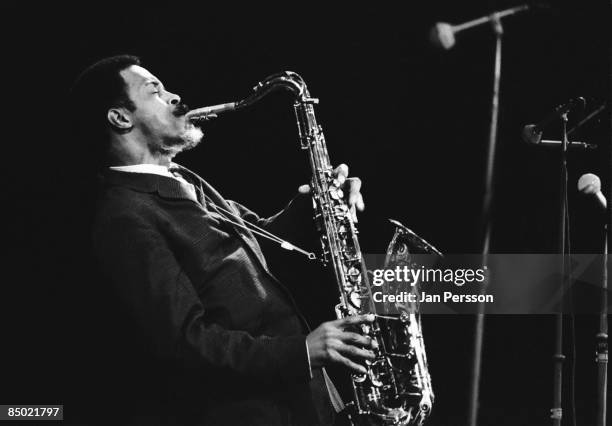 Photo of Albert Ayler 1; Albert Ayler in concert Copenhagen october 1966