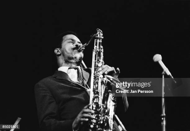 Photo of Albert Ayler 3; Albert Ayler in concert Copenhagen october 1966