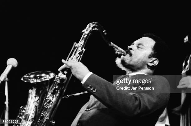 Photo of Albert Ayler 6; Albert Ayler in concert Copenhagen october 1966