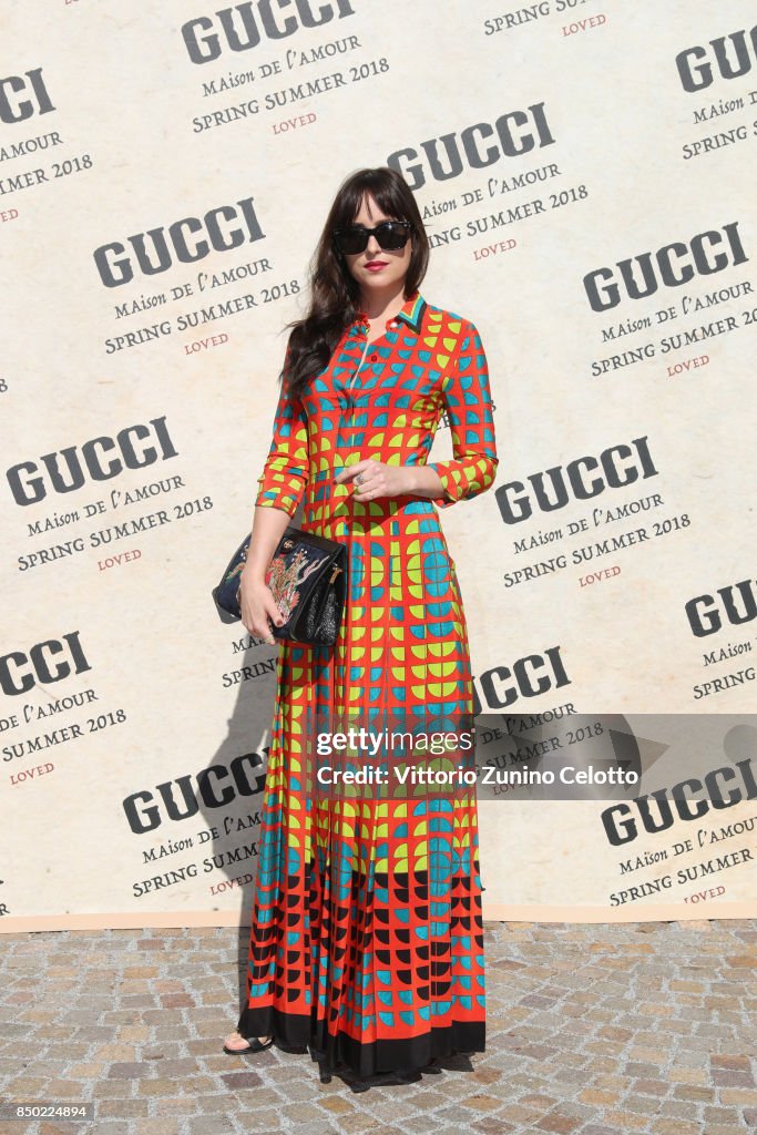 Gucci - Arrivals - Milan Fashion Week Spring/Summer 2018