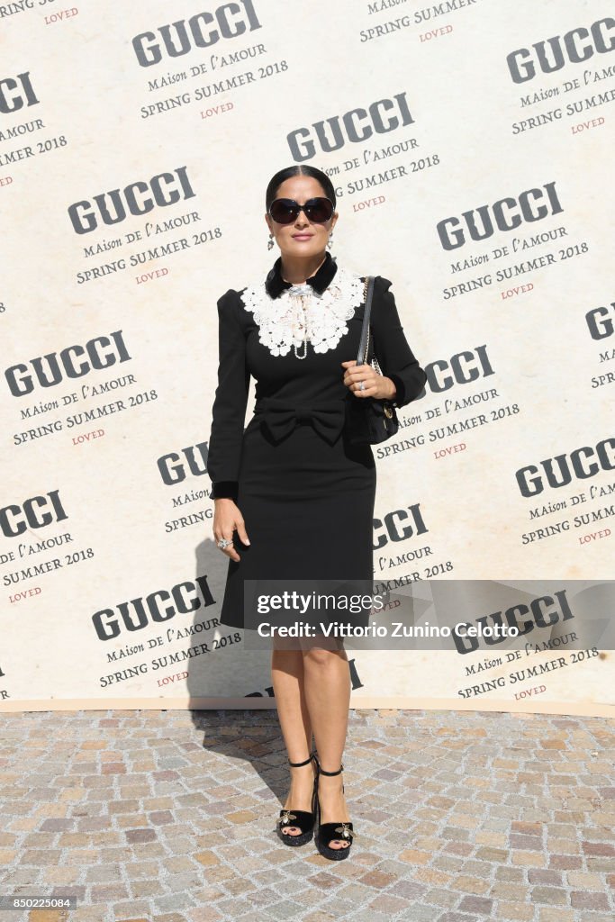 Gucci - Arrivals - Milan Fashion Week Spring/Summer 2018