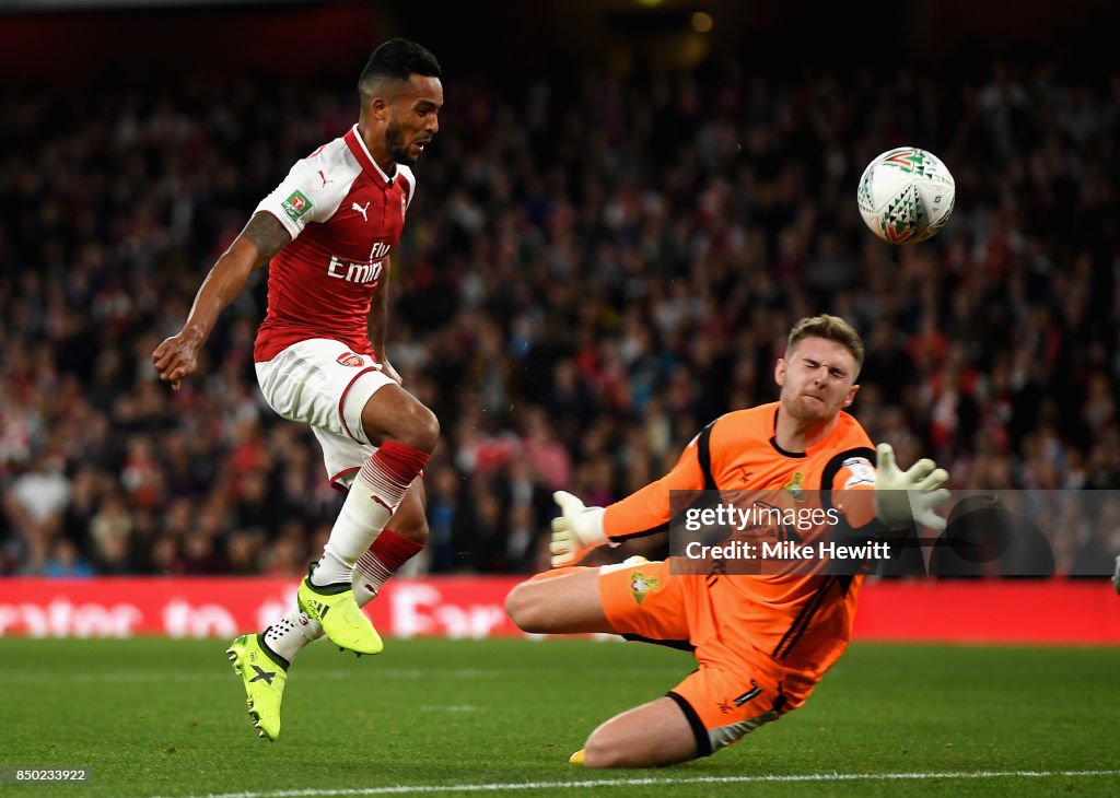 Arsenal v Doncaster Rovers - Carabao Cup Third Round