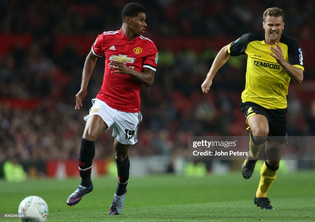 Manchester United v Burton Albion - Carabao Cup Third Round