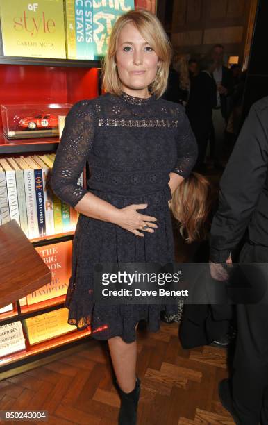 Mika Simmons attends the launch of new book "Journey By Design" by Katharine Pooley at Maison Assouline on September 20, 2017 in London, England.