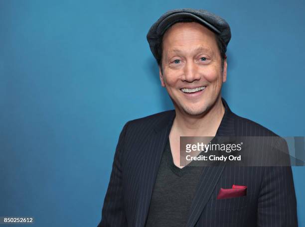 Actor Rob Schneider visits the SiriusXM Studios on September 20, 2017 in New York City.