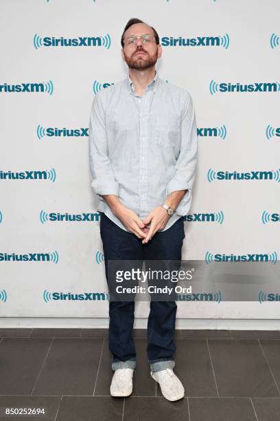 SiriusXM host/ author Rude Jude poses for a photo at the SiriusXM Studios on September 20, 2017 in New York City.