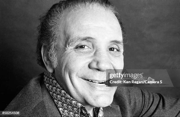 Boxer Jake LaMotta is photographed in April 1981 in New York. CREDIT MUST READ: Ken Regan/Camera 5 via Contour by Getty Images.