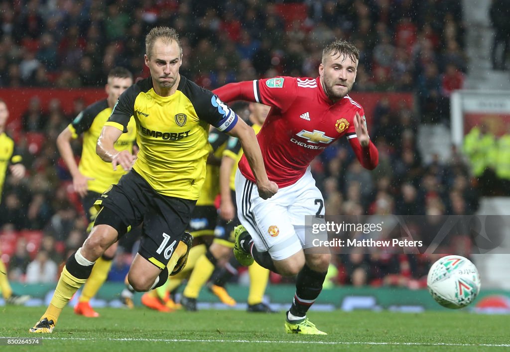 Manchester United v Burton Albion - Carabao Cup Third Round