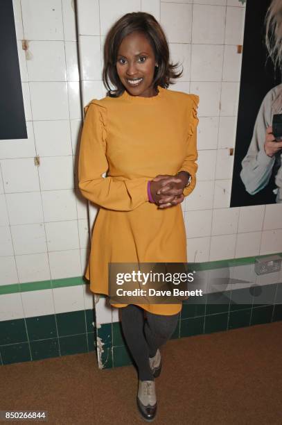 Cast member Kelle Bryan attends the press night after party for "Wings" at The Young Vic on September 20, 2017 in London, England.