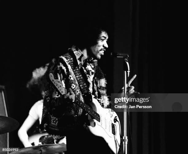 Photo of Jimi Hendrix 3; Jimi Hendrix Tivolis Koncertsal Copenhagen January 7 1968