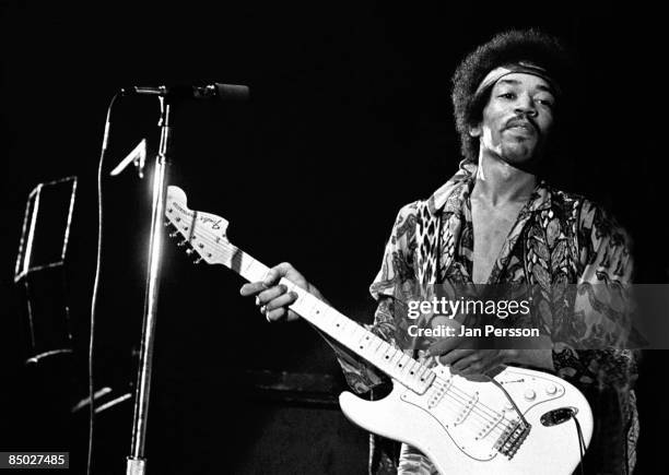 Photo of Jimi Hendrix 10; Jimi Hendrix KB-Hallen Copenhagen September 3 1970