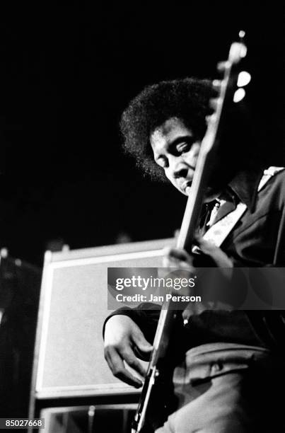 Photo of Jimi Hendrix 13; Basplayer Billy Cox KB-Hallen Copenhagen September 3 1970