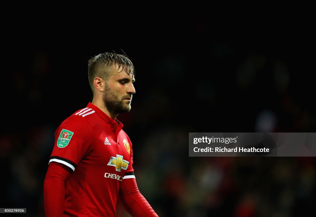 Manchester United v Burton Albion - Carabao Cup Third Round