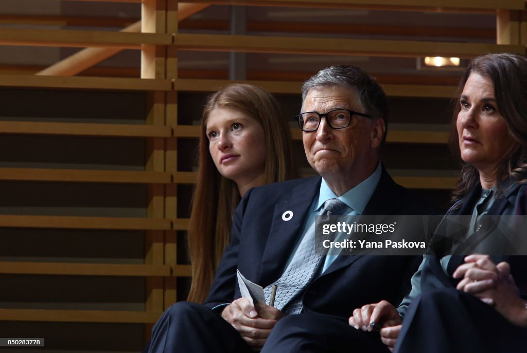 Former President Obama Speaks At The Gates Foundation Inaugural Goalkeepers Event