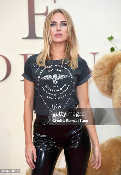 Kimberley Garner attends the World Premiere of 'Goodbye Christopher Robin' at Odeon Leicester Square on September 20, 2017 in London, England.