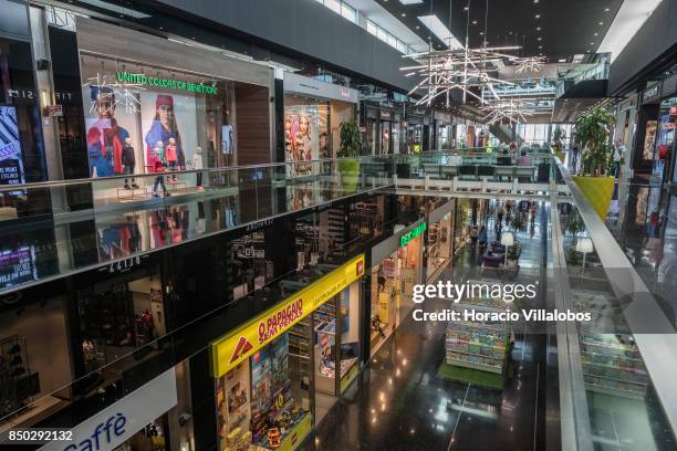 United Color of Benetton and other stores at Forum Sintra, one of four commercial centers owned by The Blackstone Group in Lisbon region, on...