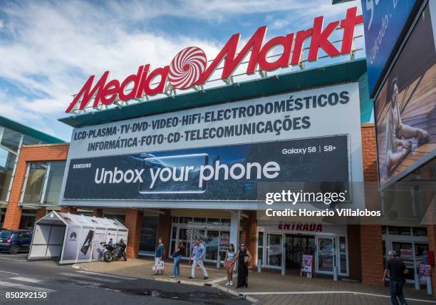 Shoppers MediaMarkt store at Sintra Retail Park, one of four commercial centers owned by The Blackstone Group in Lisbon region, on September 20, 2017...