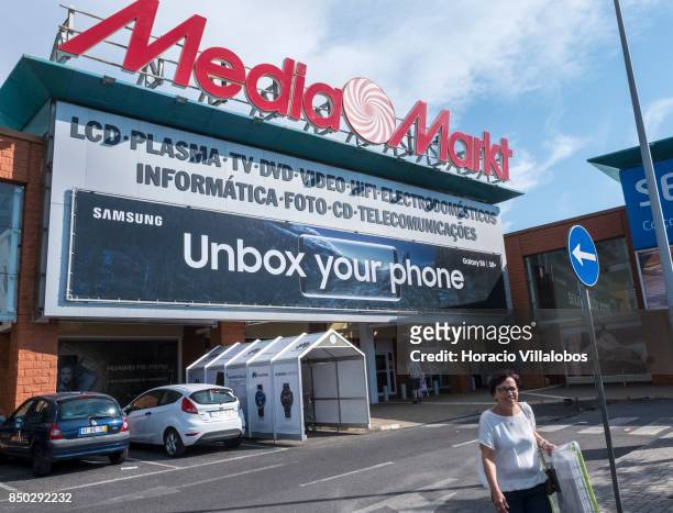 Media Markt store at Sintra Retail Park, one of four commercial centers owned by The Blackstone Group in Lisbon region, on September 20, 2017 in...
