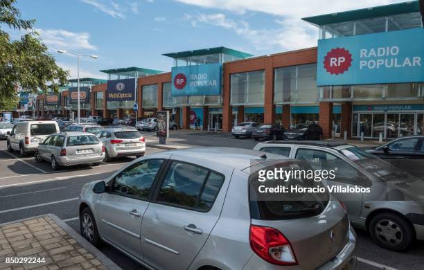 View of Sintra Retail Park, one of four commercial centers owned by The Blackstone Group in Lisbon region, on September 20, 2017 in Sintra, Portugal....