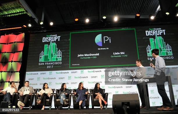 General Partner Krishna Yeshwant, TechCrunch Editor-in-Chief Matthew Panzarino, Floodgate Managing Partner Ann Miura-Ko, Cowboy Ventures Founder...