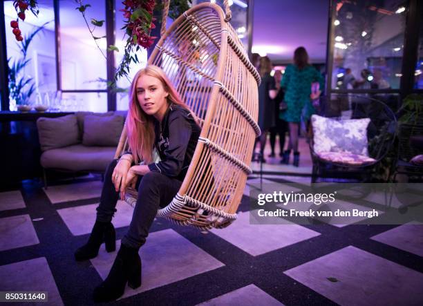 Mary Charteris attends the launch of Kimpton De Witt Amsterdam, Kimpton Hotels & Restaurants' debut in Europe, on September 20, 2017 in Amsterdam,...