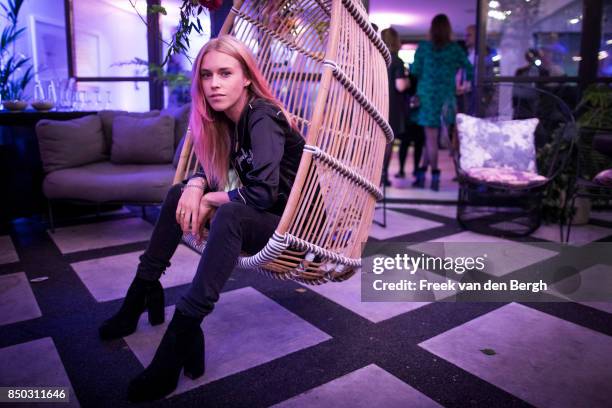 Mary Charteris attends the launch of Kimpton De Witt Amsterdam, Kimpton Hotels & Restaurants' debut in Europe, on September 20, 2017 in Amsterdam,...