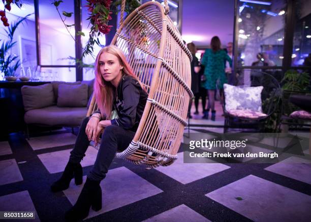 Mary Charteris attends the launch of Kimpton De Witt Amsterdam, Kimpton Hotels & Restaurants' debut in Europe, on September 20, 2017 in Amsterdam,...